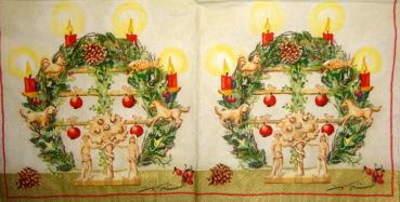 027 Candles - 3-ply (cream) - Ihr